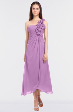 ColsBM Chelsea Orchid Sexy A-line Asymmetric Neckline Half Backless Flower Bridesmaid Dresses