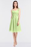 ColsBM Kiley Butterfly Glamorous A-line Asymmetric Neckline Sleeveless Zip up Knee Length Bridesmaid Dresses