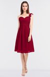 ColsBM Kiley Scooter Glamorous A-line Asymmetric Neckline Sleeveless Zip up Knee Length Bridesmaid Dresses