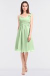ColsBM Kiley Seacrest Glamorous A-line Asymmetric Neckline Sleeveless Zip up Knee Length Bridesmaid Dresses
