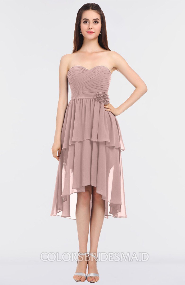 blush elegant dresses