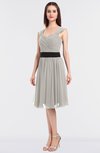ColsBM Cadence Ashes Of Roses Modern A-line Thick Straps Knee Length Sash Bridesmaid Dresses