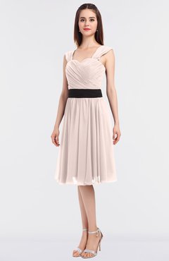 ColsBM Cadence Silver Peony Modern A-line Thick Straps Knee Length Sash Bridesmaid Dresses