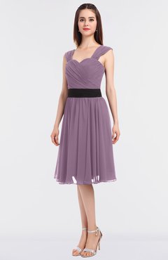 ColsBM Cadence Valerian Modern A-line Thick Straps Knee Length Sash Bridesmaid Dresses