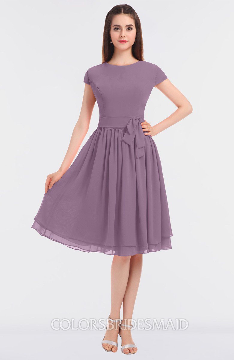 modest lavender bridesmaid dresses