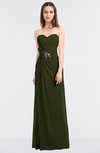 ColsBM Cassidy Beech Elegant A-line Strapless Sleeveless Floor Length Bridesmaid Dresses