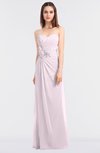 ColsBM Cassidy Blush Elegant A-line Strapless Sleeveless Floor Length Bridesmaid Dresses