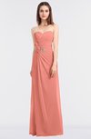 ColsBM Cassidy Desert Flower Elegant A-line Strapless Sleeveless Floor Length Bridesmaid Dresses