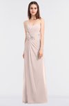 ColsBM Cassidy Silver Peony Elegant A-line Strapless Sleeveless Floor Length Bridesmaid Dresses