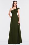 ColsBM Kelsey Beech Elegant A-line Zip up Floor Length Ruching Bridesmaid Dresses