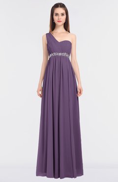 ColsBM Natalia Chinese Violet Mature A-line Sleeveless Zip up Floor Length Bridesmaid Dresses