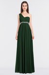 ColsBM Natalia Hunter Green Mature A-line Sleeveless Zip up Floor Length Bridesmaid Dresses