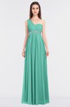 ColsBM Natalia Mint Green Mature A-line Sleeveless Zip up Floor Length Bridesmaid Dresses