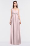 ColsBM Natalia Petal Pink Mature A-line Sleeveless Zip up Floor Length Bridesmaid Dresses
