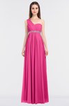 ColsBM Natalia Rose Pink Mature A-line Sleeveless Zip up Floor Length Bridesmaid Dresses