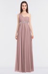 ColsBM Natalia Silver Pink Mature A-line Sleeveless Zip up Floor Length Bridesmaid Dresses