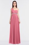 ColsBM Natalia Watermelon Mature A-line Sleeveless Zip up Floor Length Bridesmaid Dresses