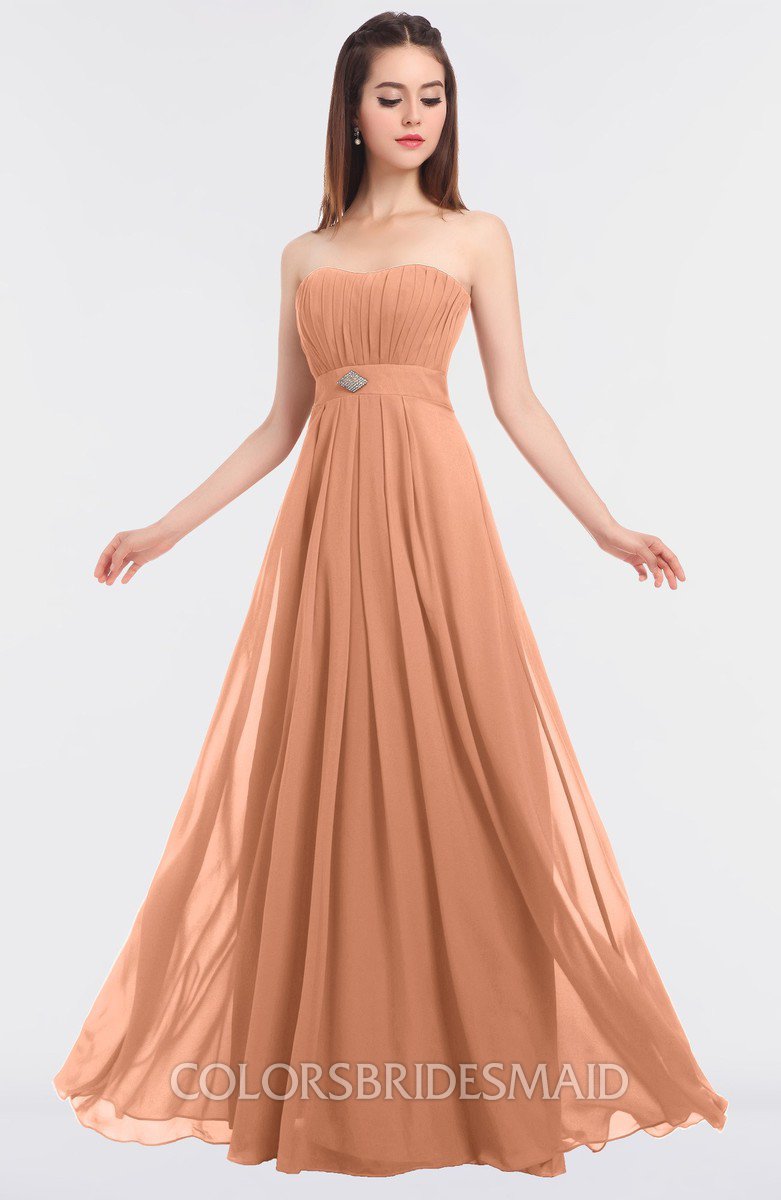 ColsBM Claire Salmon Bridesmaid Dresses ColorsBridesmaid