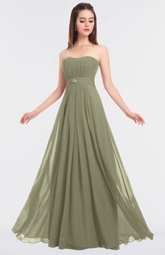 ColsBM Claire Sponge Elegant A-line Strapless Sleeveless Appliques Bridesmaid Dresses