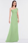 ColsBM Meredith Gleam Elegant A-line Asymmetric Neckline Zip up Floor Length Bridesmaid Dresses