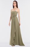 ColsBM Caitlin Candied Ginger Modern A-line Spaghetti Sleeveless Appliques Bridesmaid Dresses