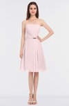 ColsBM Heavenly Petal Pink Glamorous A-line Bateau Sleeveless Zip up Appliques Bridesmaid Dresses