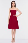 ColsBM Heavenly Scooter Glamorous A-line Bateau Sleeveless Zip up Appliques Bridesmaid Dresses