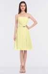 ColsBM Heavenly Wax Yellow Glamorous A-line Bateau Sleeveless Zip up Appliques Bridesmaid Dresses