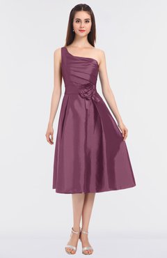 ColsBM Ellison Dusty Lavender Mature A-line Asymmetric Neckline Sleeveless Zip up Bridesmaid Dresses