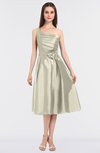 ColsBM Ellison Egret Mature A-line Asymmetric Neckline Sleeveless Zip up Bridesmaid Dresses