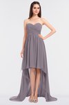 ColsBM Skye Cameo Sexy A-line Strapless Zip up Sweep Train Ruching Bridesmaid Dresses