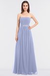 ColsBM Lexi Blue Heron Elegant Bateau Sleeveless Zip up Floor Length Appliques Bridesmaid Dresses