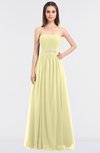 ColsBM Lexi Soft Yellow Elegant Bateau Sleeveless Zip up Floor Length Appliques Bridesmaid Dresses