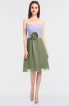 ColsBM Kadence Bog Modern A-line Strapless Sleeveless Flower Bridesmaid Dresses