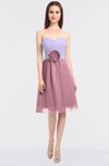 ColsBM Kadence Rosebloom Modern A-line Strapless Sleeveless Flower Bridesmaid Dresses