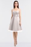 ColsBM Olivia Rosewater Pink Princess A-line Strapless Knee Length Bow Bridesmaid Dresses