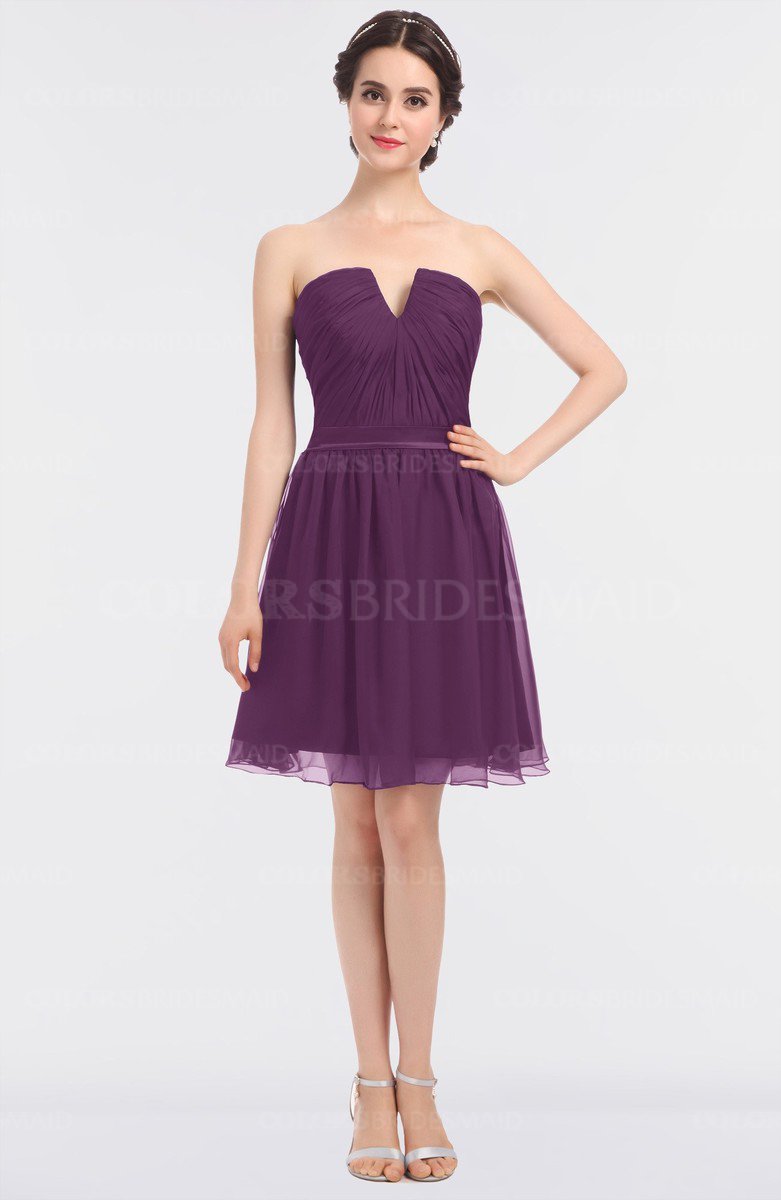 ColsBM Julissa Grape Juice Bridesmaid Dresses - ColorsBridesmaid