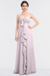 ColsBM Jemma Blush Elegant A-line Strapless Sleeveless Ruching Bridesmaid Dresses