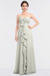 ColsBM Jemma Ivory Elegant A-line Strapless Sleeveless Ruching Bridesmaid Dresses