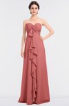 ColsBM Jemma Lantana Elegant A-line Strapless Sleeveless Ruching Bridesmaid Dresses