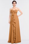 ColsBM Jemma Pheasant Elegant A-line Strapless Sleeveless Ruching Bridesmaid Dresses