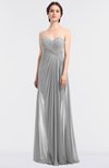 ColsBM Tayler Nimbus Cloud Elegant A-line Spaghetti Sleeveless Zip up Bridesmaid Dresses