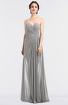 ColsBM Tayler Platinum Elegant A-line Spaghetti Sleeveless Zip up Bridesmaid Dresses