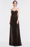 ColsBM Tayler Puce Elegant A-line Spaghetti Sleeveless Zip up Bridesmaid Dresses