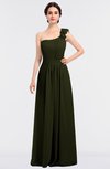 ColsBM Winter Beech Mature A-line Asymmetric Neckline Sleeveless Floor Length Flower Bridesmaid Dresses