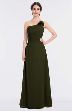 ColsBM Kendra Beech Elegant Asymmetric Neckline Sleeveless Floor Length Flower Bridesmaid Dresses