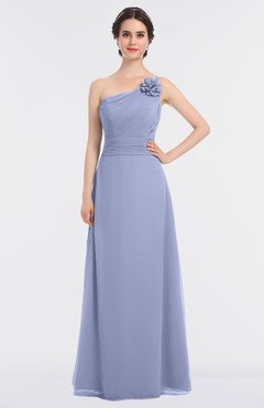ColsBM Kendra Lavender Elegant Asymmetric Neckline Sleeveless Floor Length Flower Bridesmaid Dresses