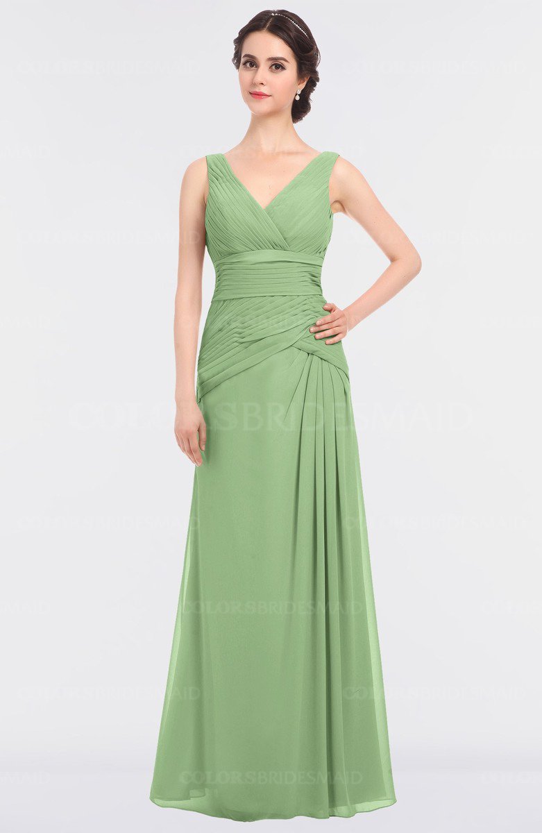 ColsBM Leona Sage Green Bridesmaid Dresses - ColorsBridesmaid