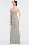 ColsBM Jenna Hushed Violet Modern A-line Sleeveless Zip up Ruching Bridesmaid Dresses