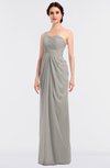ColsBM Sandra Hushed Violet Gorgeous A-line Zip up Floor Length Ruching Bridesmaid Dresses